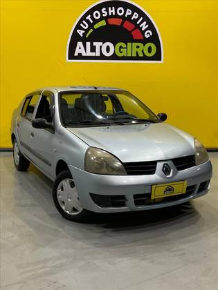 RENAULT CLIO 1.6 AUTHENTIQUE SEDAN 16V FLEX 4P MANUAL RENAULT CLIO 1.6 AUTHENTIQUE SEDAN 16V FLEX 4P MANUAL